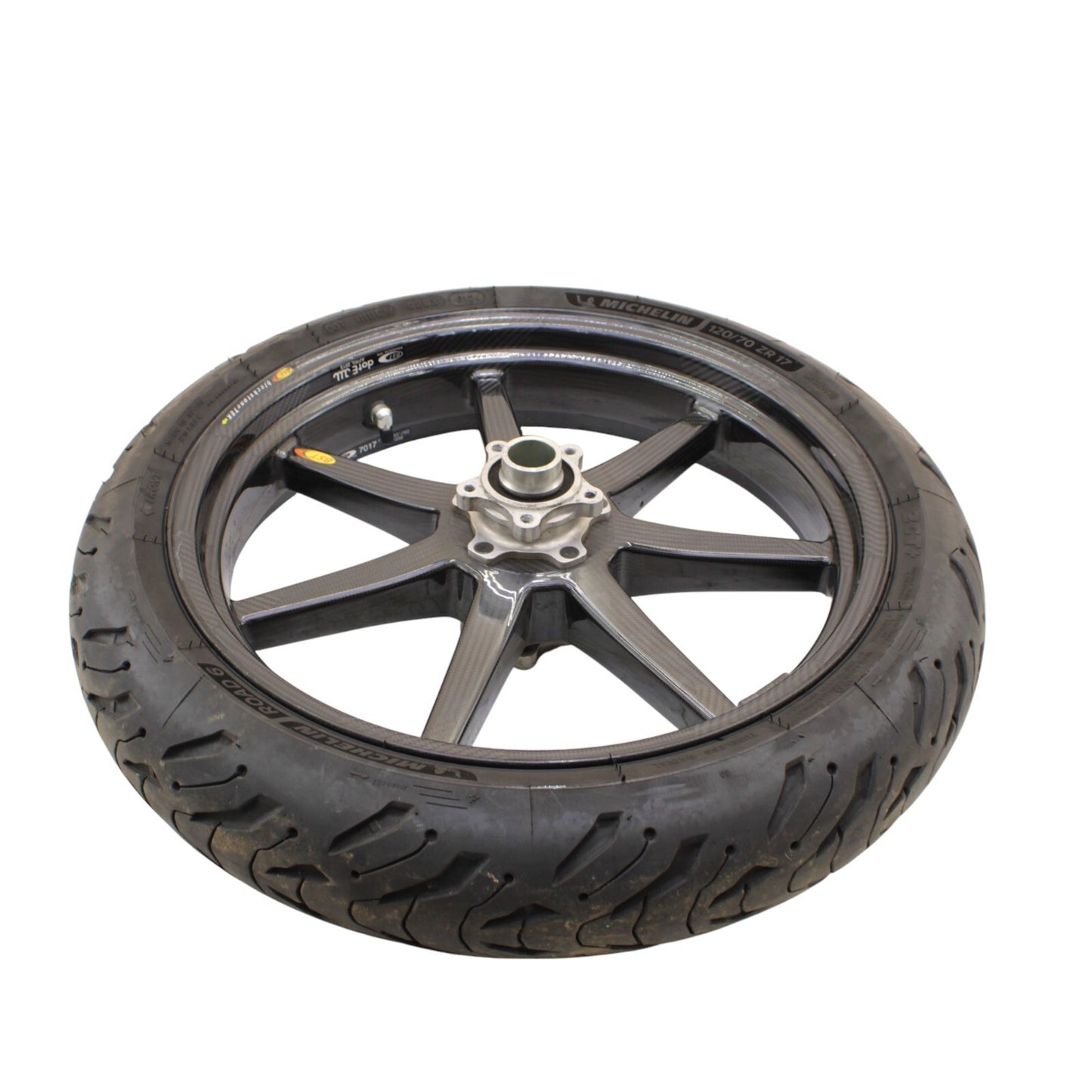 2017 - 2019 KTM SUPER DUKE R WHEEL SET BST CARBON FIBER RIM MICHLIN TIRES