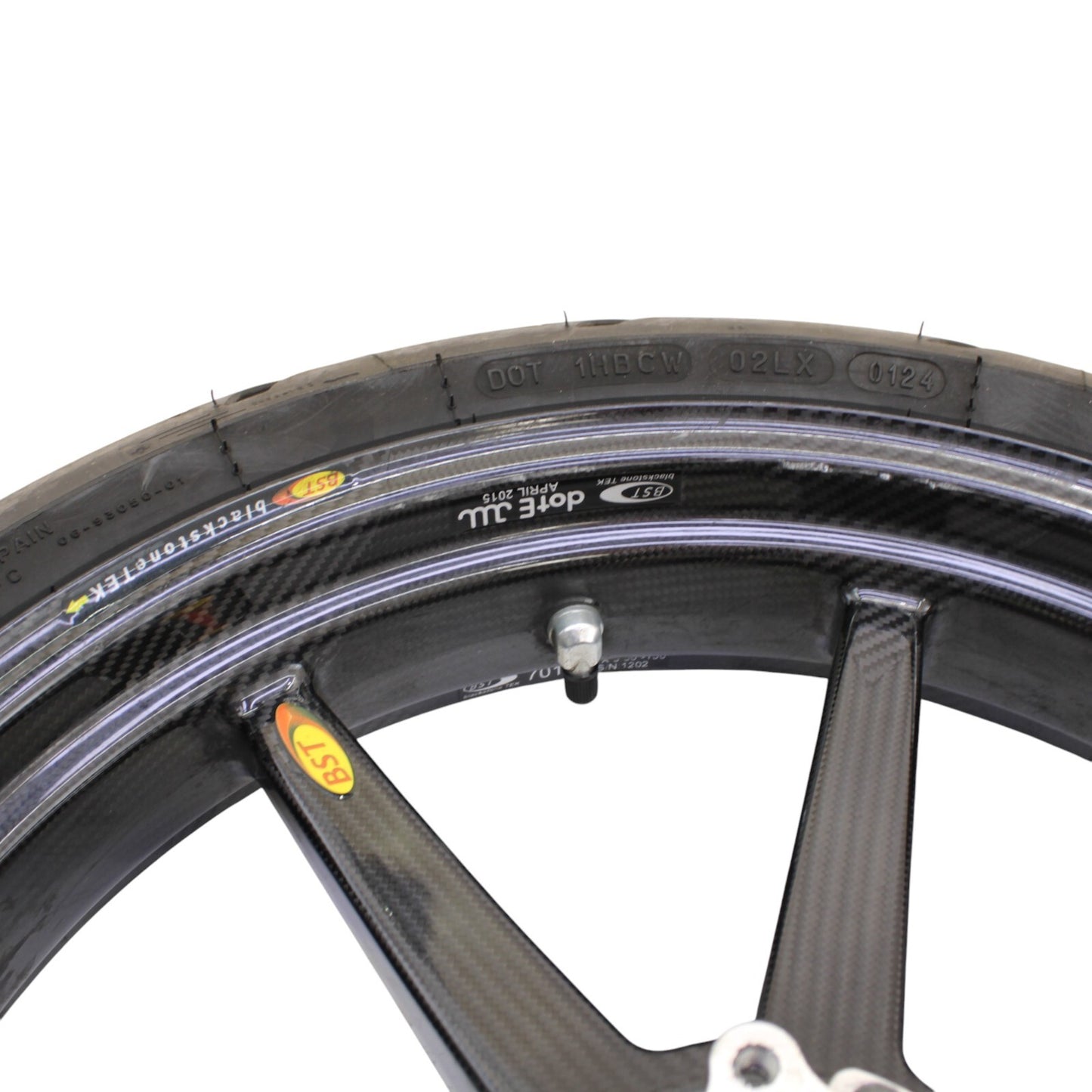 2017 - 2019 KTM SUPER DUKE R WHEEL SET BST CARBON FIBER RIM MICHLIN TIRES