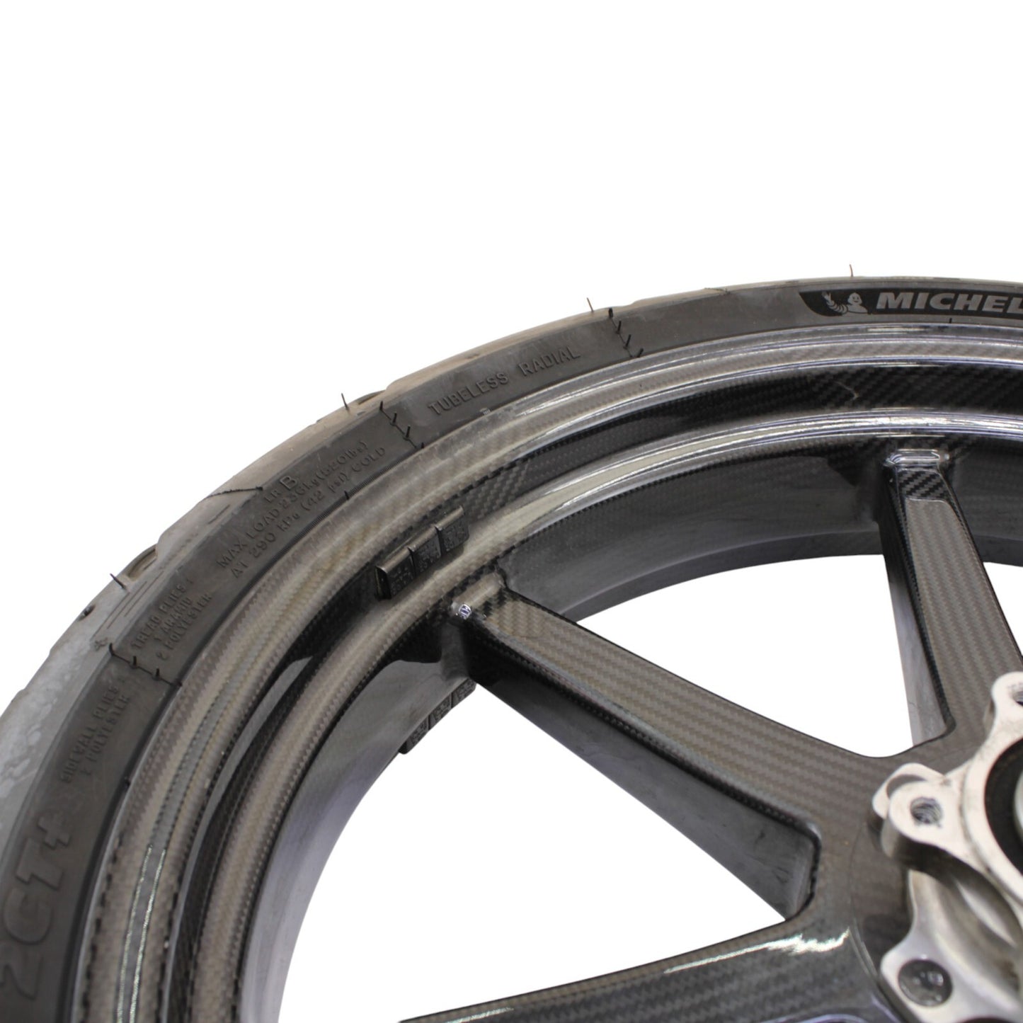 2017 - 2019 KTM SUPER DUKE R WHEEL SET BST CARBON FIBER RIM MICHLIN TIRES