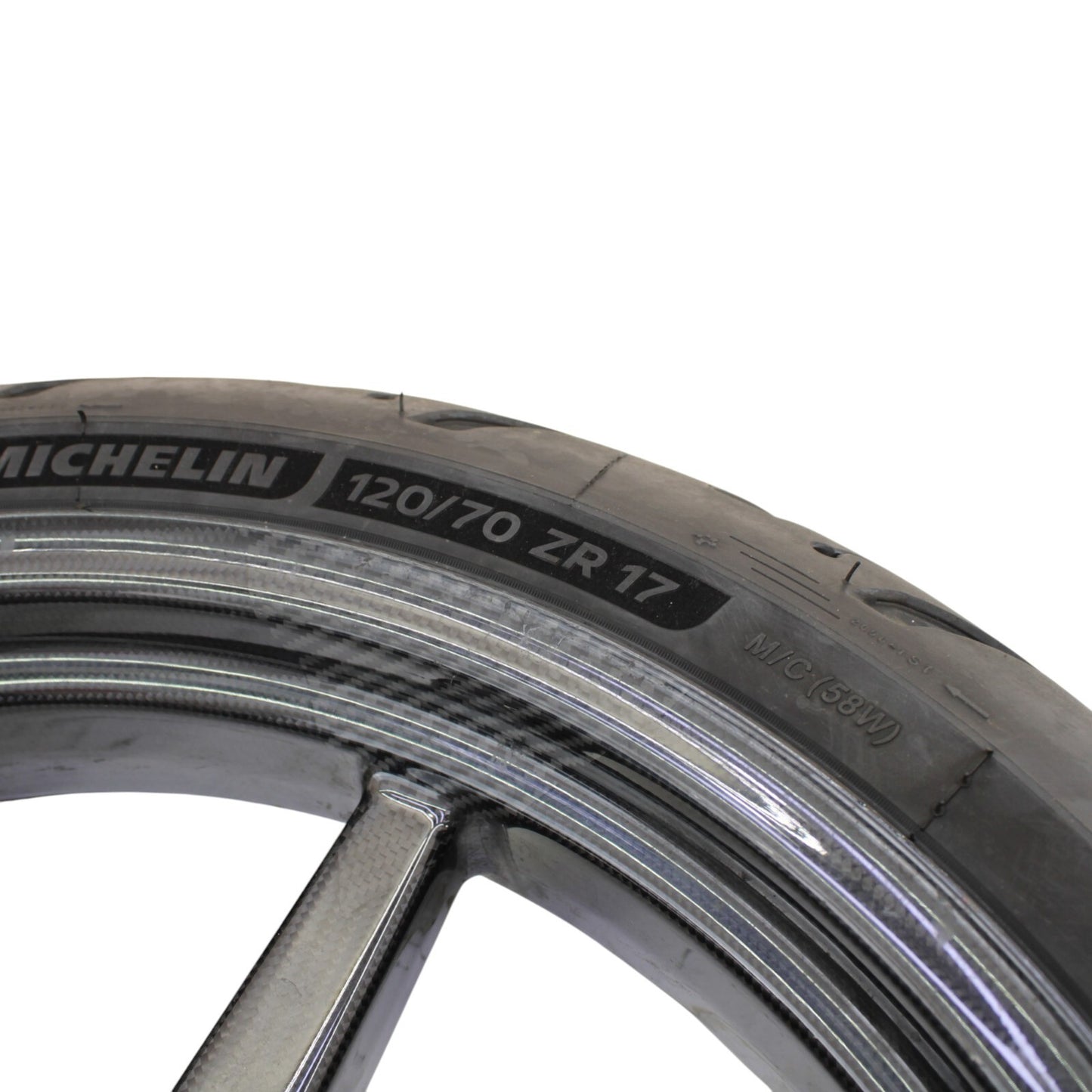 2017 - 2019 KTM SUPER DUKE R WHEEL SET BST CARBON FIBER RIM MICHLIN TIRES