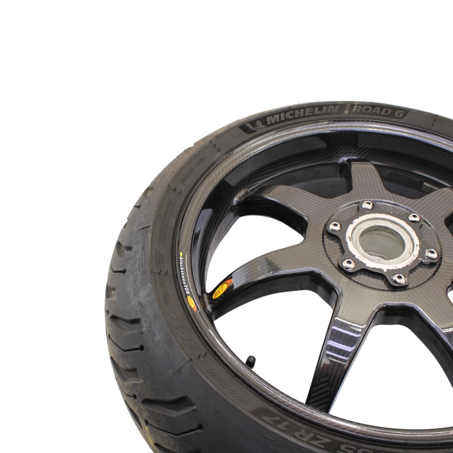 2017 - 2019 KTM SUPER DUKE R WHEEL SET BST CARBON FIBER RIM MICHLIN TIRES