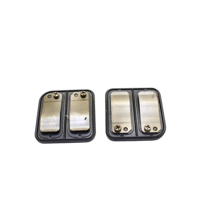 2021 - 2024 KAWASAKI NINJA ZX10R Cylinder Head Reed Valves Cover Caps SILVER