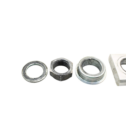 2015 - 2024 YAMAHA YZF R1 R1S REAR AXLE WHEEL SPACERS RIM PIVOT BOLT SILVER OEM