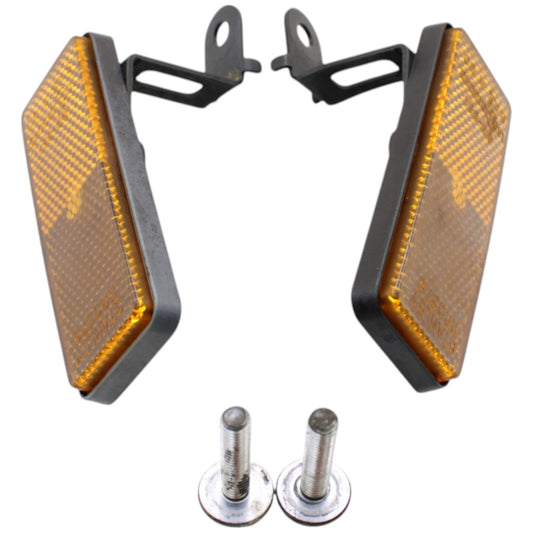 2015 - 2024 YAMAHA YZF R1 R1S R1M FRONT REFLECTORS REFLECTOR SET PAIR BOLTS