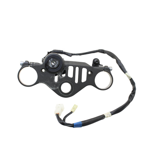 2020 - 2024 YAMAHA YZF R1 R1M FORKS UPPER TRIPLE TREE CLAMP BLACK STRAIGHT