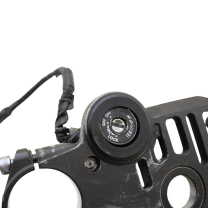 2020 - 2024 YAMAHA YZF R1 R1M FORKS UPPER TRIPLE TREE CLAMP BLACK STRAIGHT