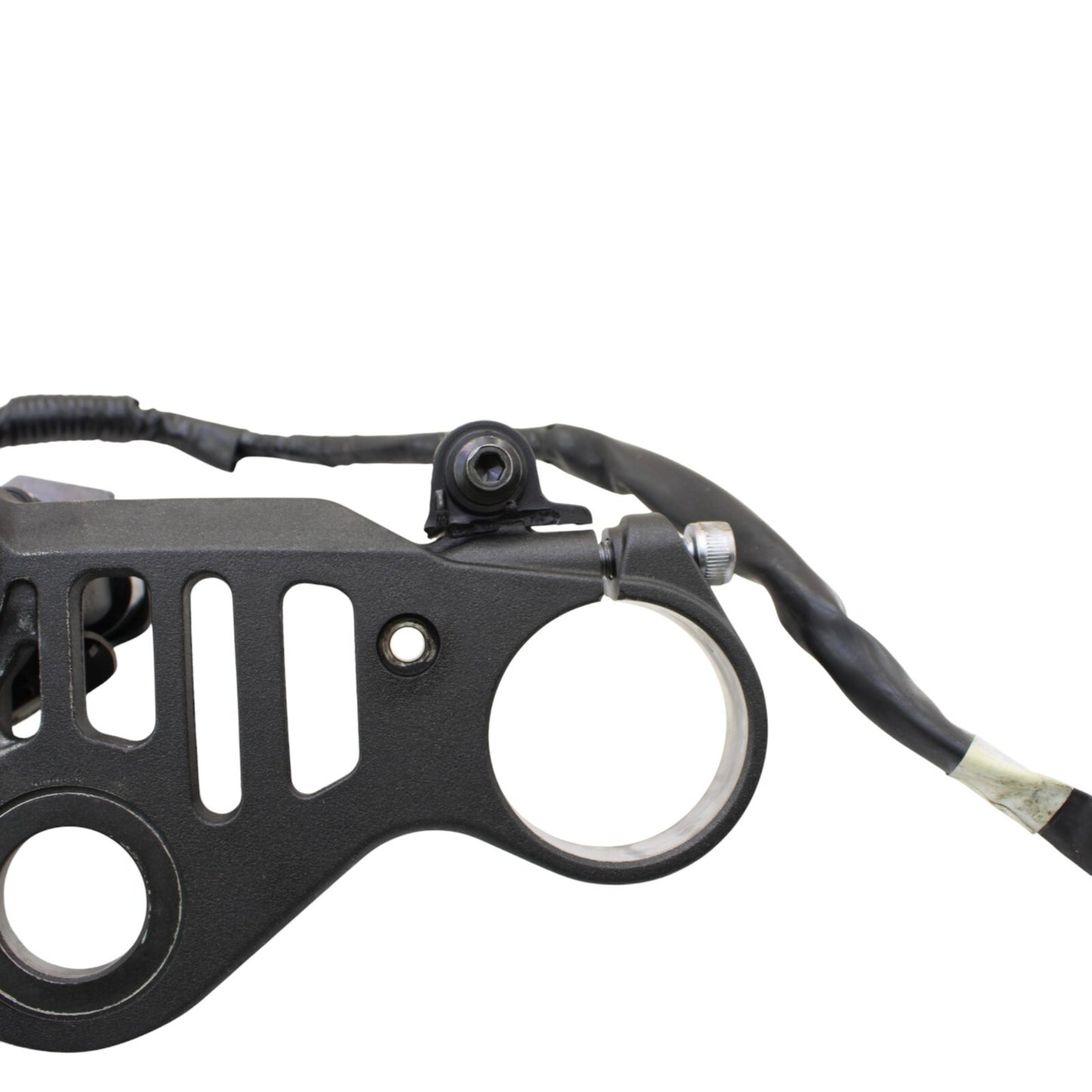 2020 - 2024 YAMAHA YZF R1 R1M FORKS UPPER TRIPLE TREE CLAMP BLACK STRAIGHT