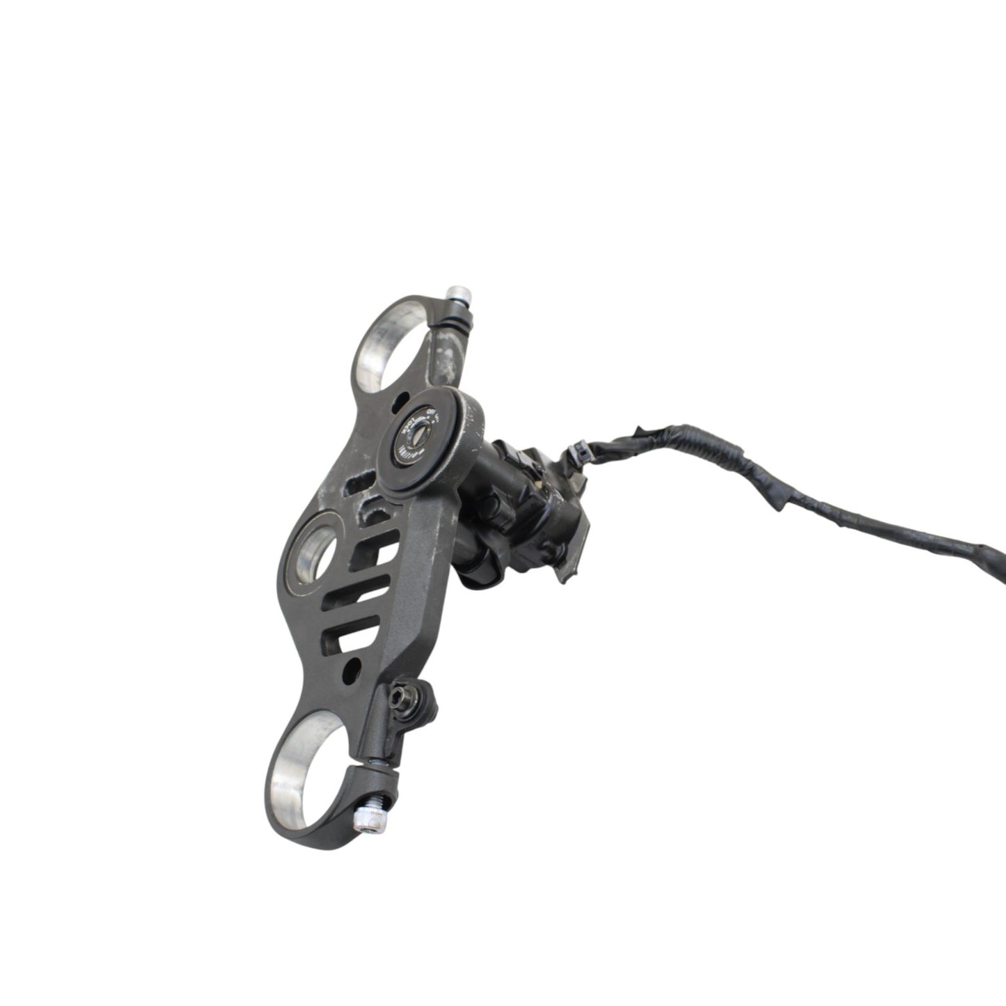 2020 - 2024 YAMAHA YZF R1 R1M FORKS UPPER TRIPLE TREE CLAMP BLACK STRAIGHT