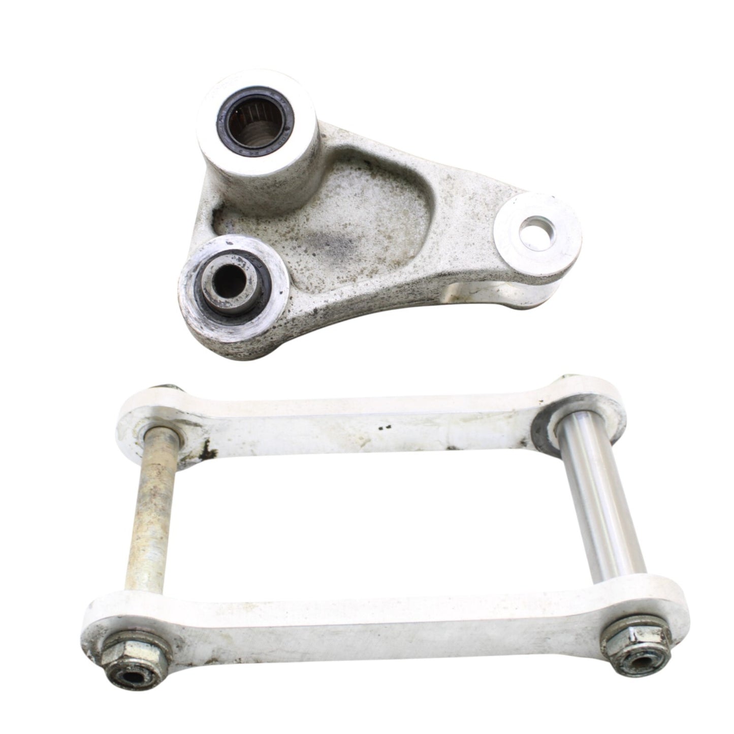 2020 - 2024 YAMAHA YZF R1 R1M REAR DOGBONE SHOCK LINKAGE LINK SILVER STOCK