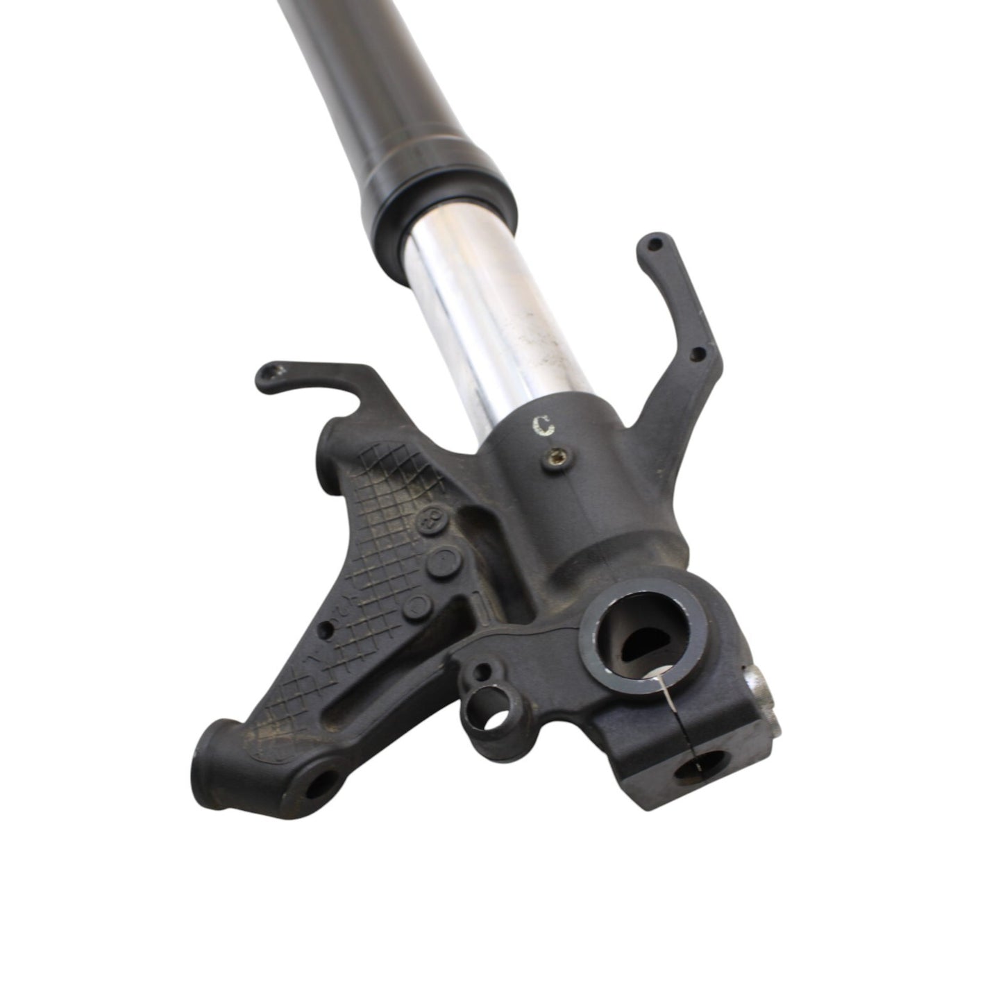 2020 - 2024 YAMAHA YZF R1 FORKS FRONT SUSPENSION SET PAIR BLACK *!! BENT !!*