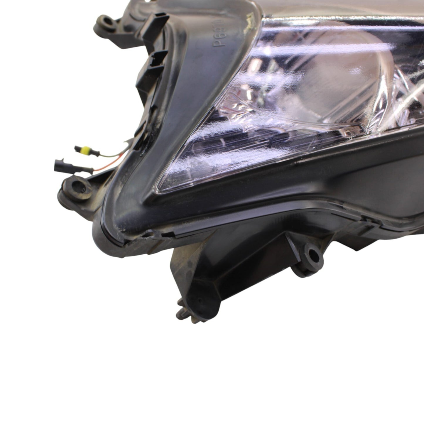 2008 - 2018 SUZUKI HAYABUSA HEADLIGHT HEAD LAMP LIGHT BLACK *GOOD TABS*