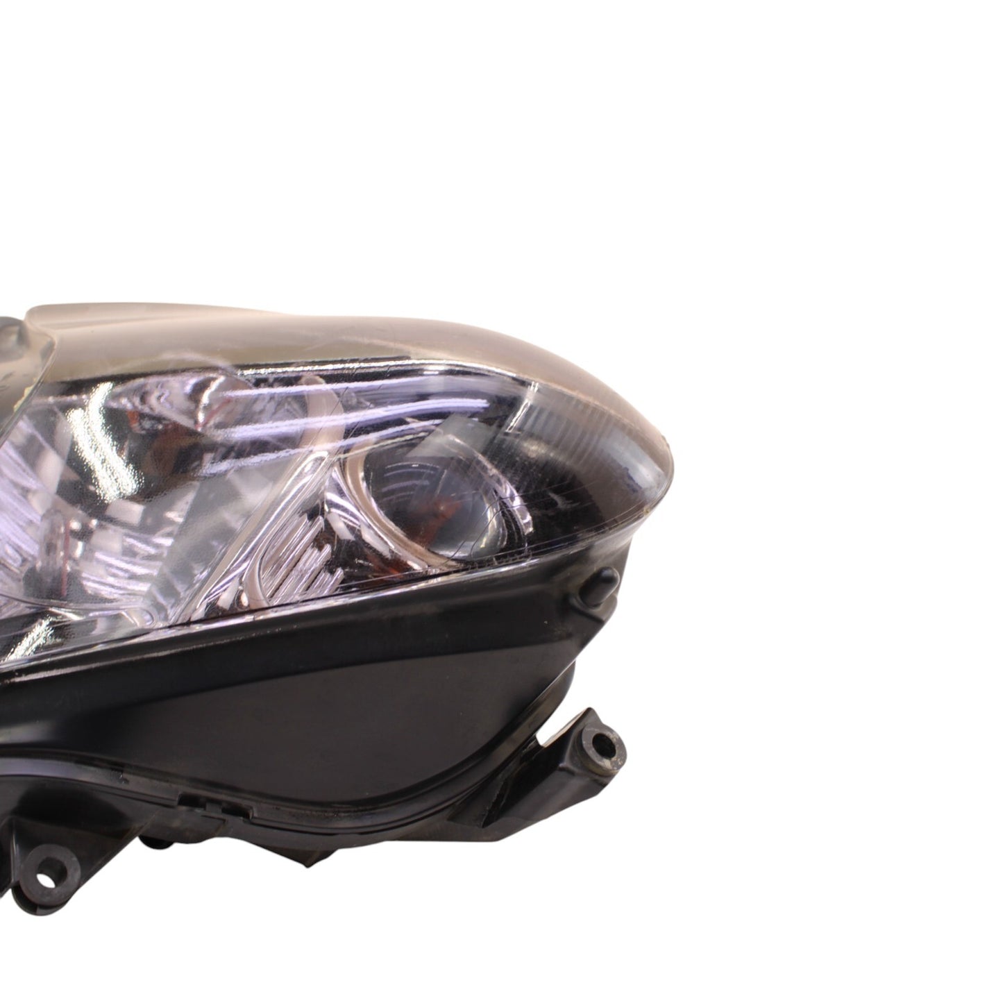 2008 - 2018 SUZUKI HAYABUSA HEADLIGHT HEAD LAMP LIGHT BLACK *GOOD TABS*