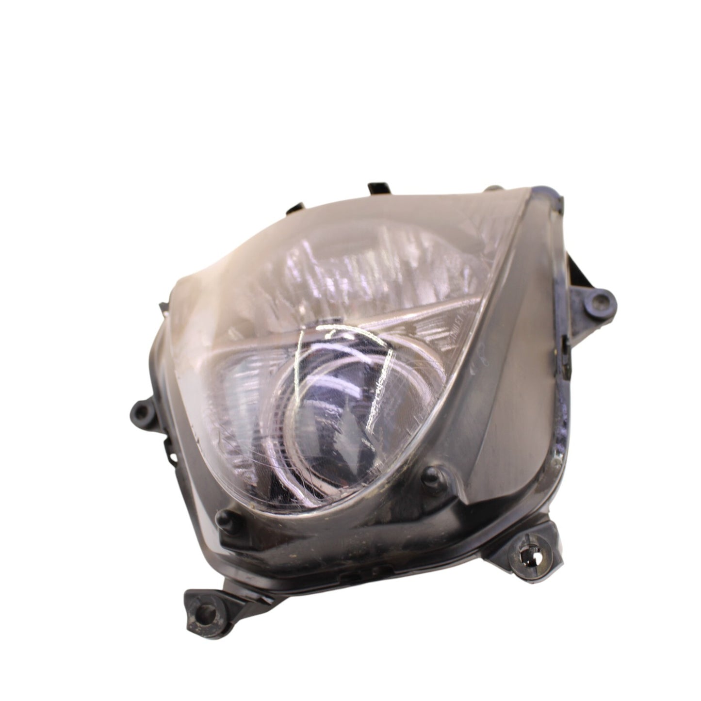 2008 - 2018 SUZUKI HAYABUSA HEADLIGHT HEAD LAMP LIGHT BLACK *GOOD TABS*