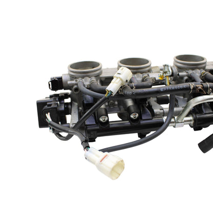 2008 - 2018 SUZUKI HAYABUSA THROTTLE BODY MAIN FUEL INJECTORS BODIES
