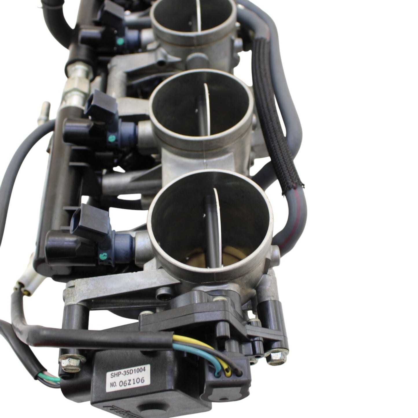 2008 - 2018 SUZUKI HAYABUSA THROTTLE BODY MAIN FUEL INJECTORS BODIES
