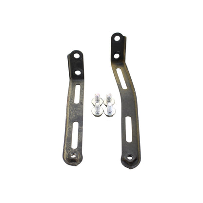 2008 - 2018 SUZUKI HAYABUSA RADIATOR OIL COOLER UPPER LOWER BRACKET BLACK STOCK