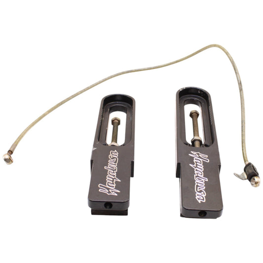 2008 - 2018 SUZUKI HAYABUSA Extended Swingarm Extensions Set Pair Kit LEFT RIGHT