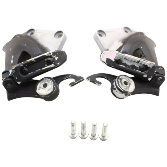 2008 - 2020 SUZUKI HAYABUSA PASSENGER PEGS REAR BACK BRACKET BLACK BOLTS