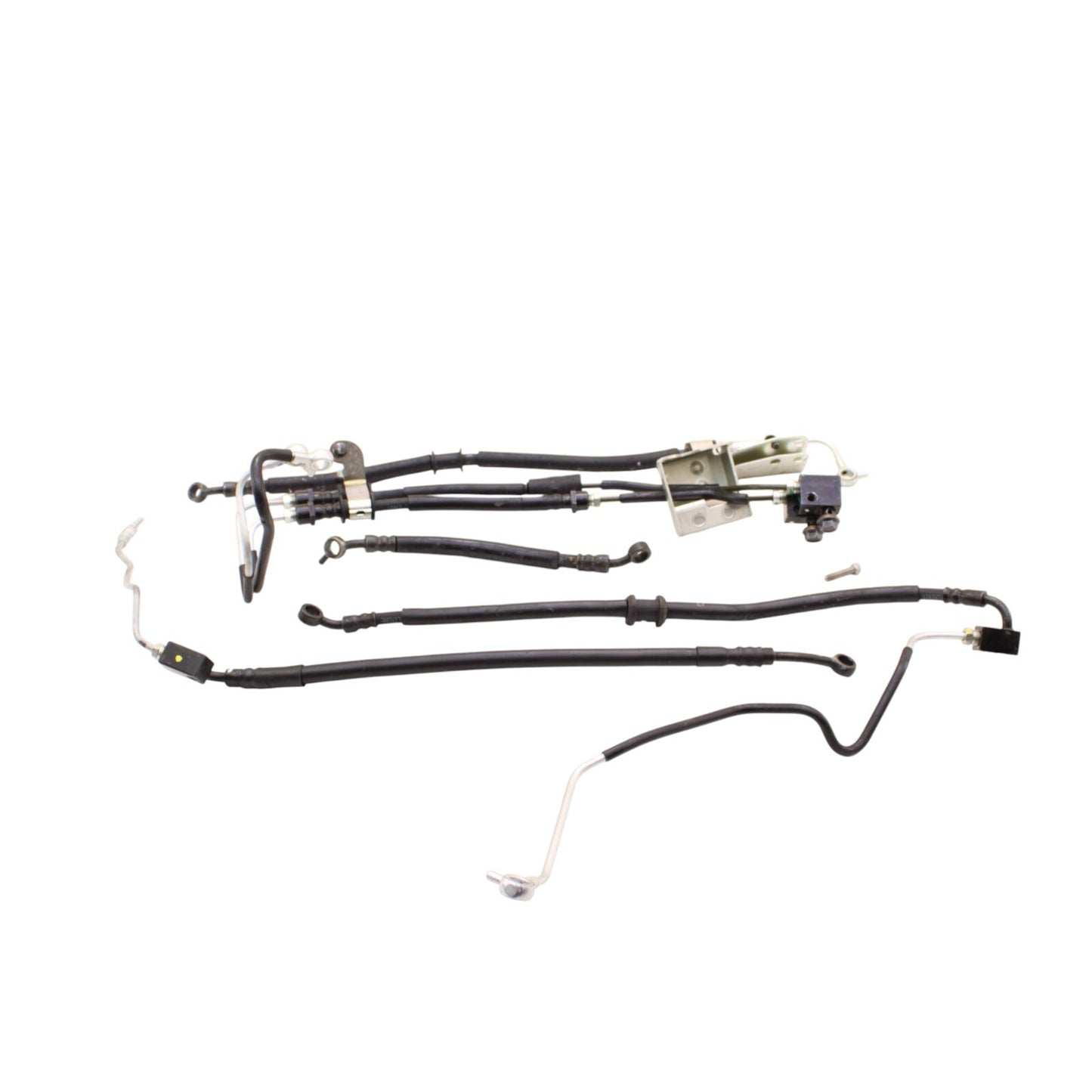 2018-2023 Yamaha R3 YZFR3 ABS FRONT BRAKE LINE HOSES WITH BRACKET