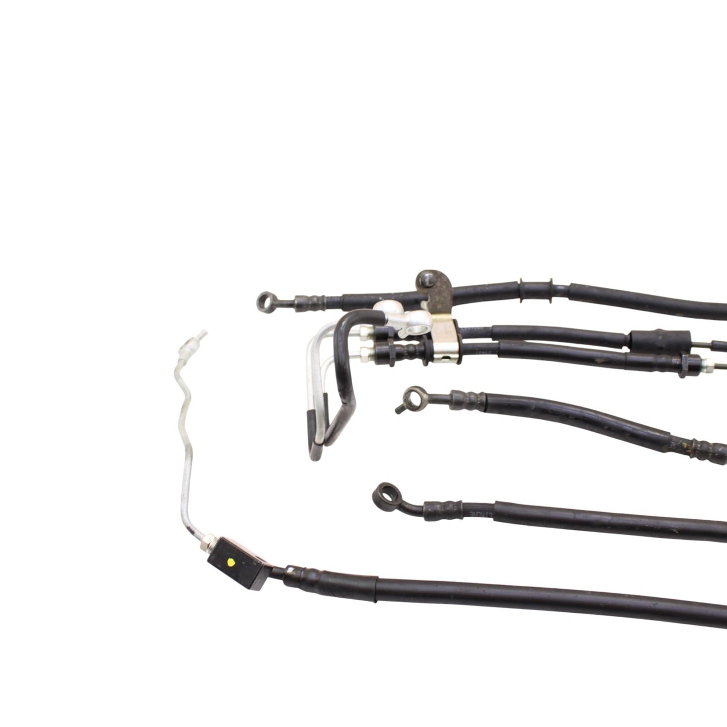 2018-2023 Yamaha R3 YZFR3 ABS FRONT BRAKE LINE HOSES WITH BRACKET