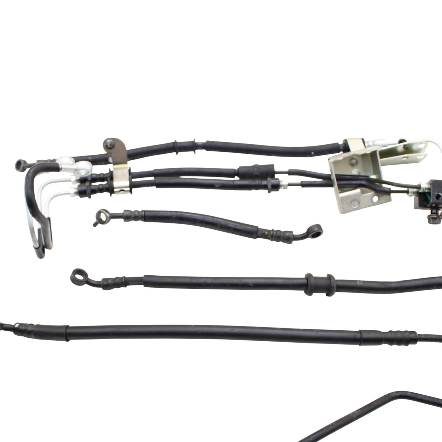 2018-2023 Yamaha R3 YZFR3 ABS FRONT BRAKE LINE HOSES WITH BRACKET