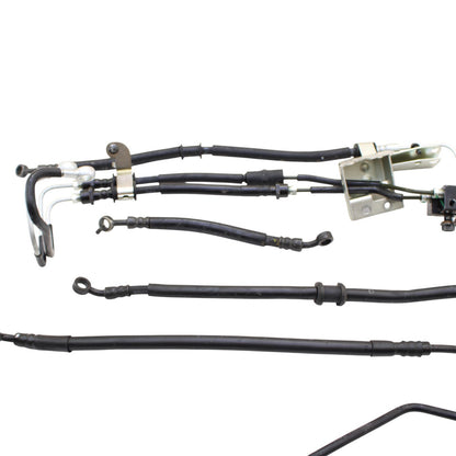 2018-2023 Yamaha R3 YZFR3 ABS FRONT BRAKE LINE HOSES WITH BRACKET