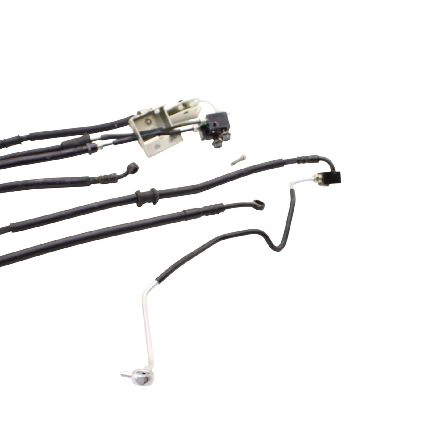 2018-2023 Yamaha R3 YZFR3 ABS FRONT BRAKE LINE HOSES WITH BRACKET