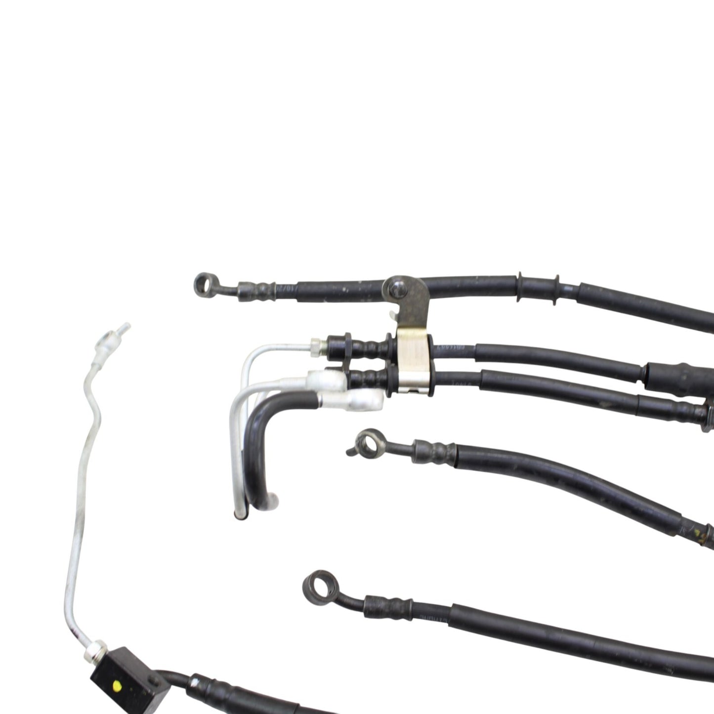 2018-2023 Yamaha R3 YZFR3 ABS FRONT BRAKE LINE HOSES WITH BRACKET