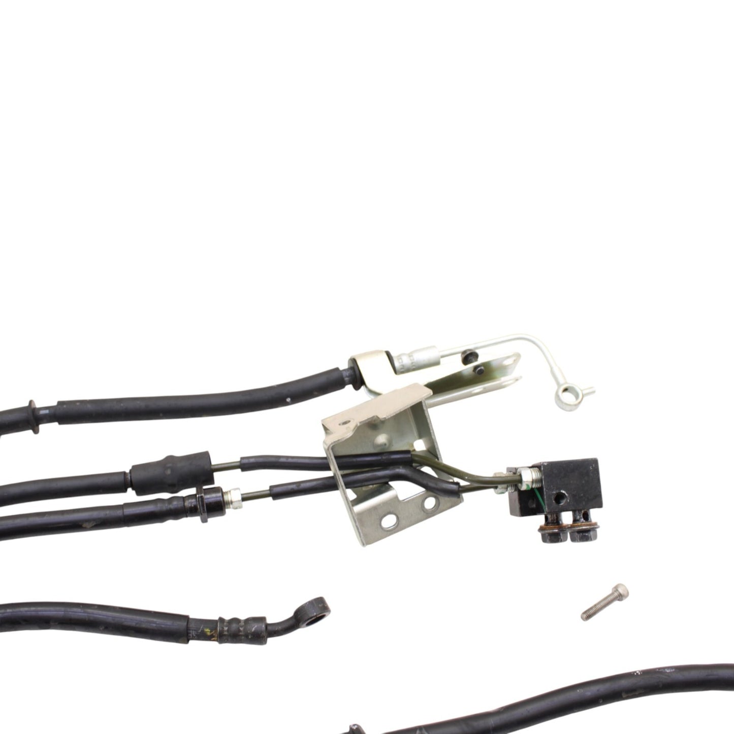 2018-2023 Yamaha R3 YZFR3 ABS FRONT BRAKE LINE HOSES WITH BRACKET