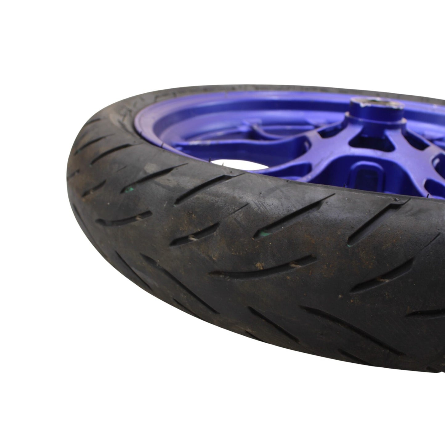 2020 - 2024 YAMAHA YZF R3 FRONT WHEEL RIM BLUE *SLIGHTLY BENT*