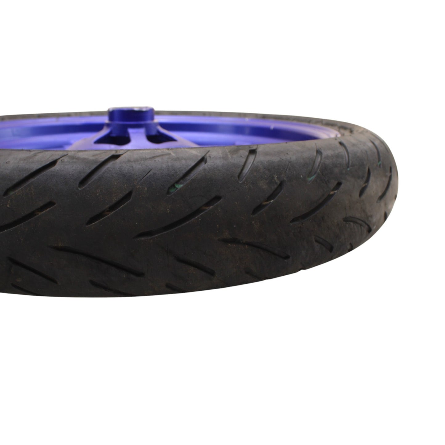 2020 - 2024 YAMAHA YZF R3 FRONT WHEEL RIM BLUE *SLIGHTLY BENT*