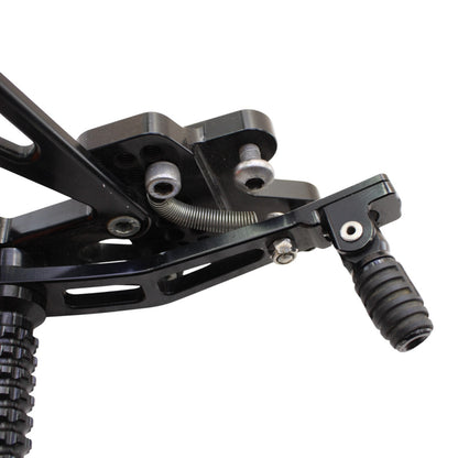 2006 2007 SUZUKI GSX600 GSXR750 VORTEX REARSET FOOT PEG RIGHT LEFT LEVER
