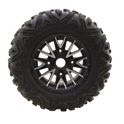 2016 - 2021 YAMAHA YXZ1000R FRONT WHEEL BLACK RIM MAXXIS TIRE