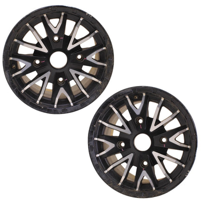 2016 - 2021 YAMAHA YXZ1000R REAR RIM BLACK WHEEL *BENT / DAMAGE*