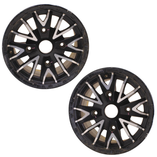 2016 - 2021 YAMAHA YXZ1000R REAR RIM BLACK WHEEL *BENT / DAMAGE*