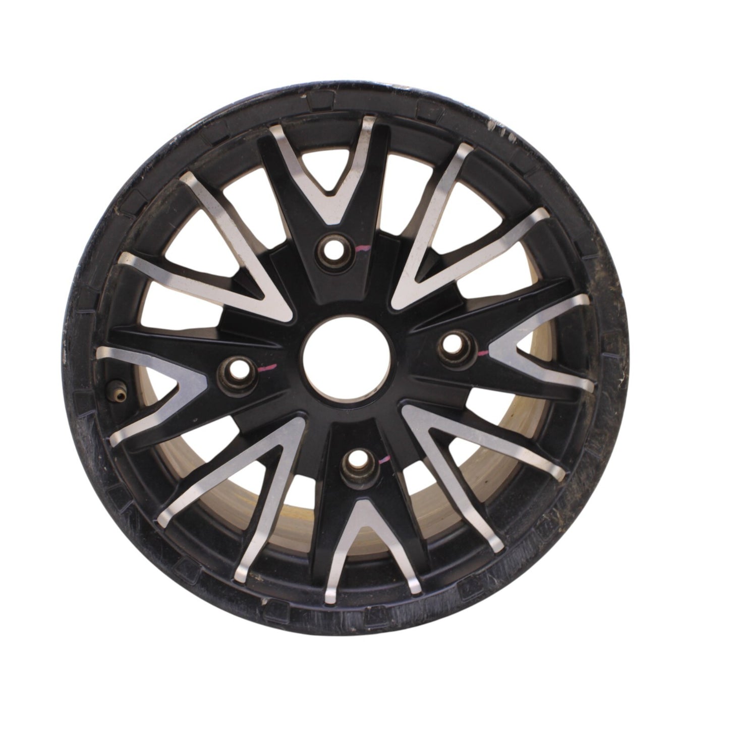 2016 - 2021 YAMAHA YXZ1000R REAR RIM BLACK WHEEL *BENT / DAMAGE*