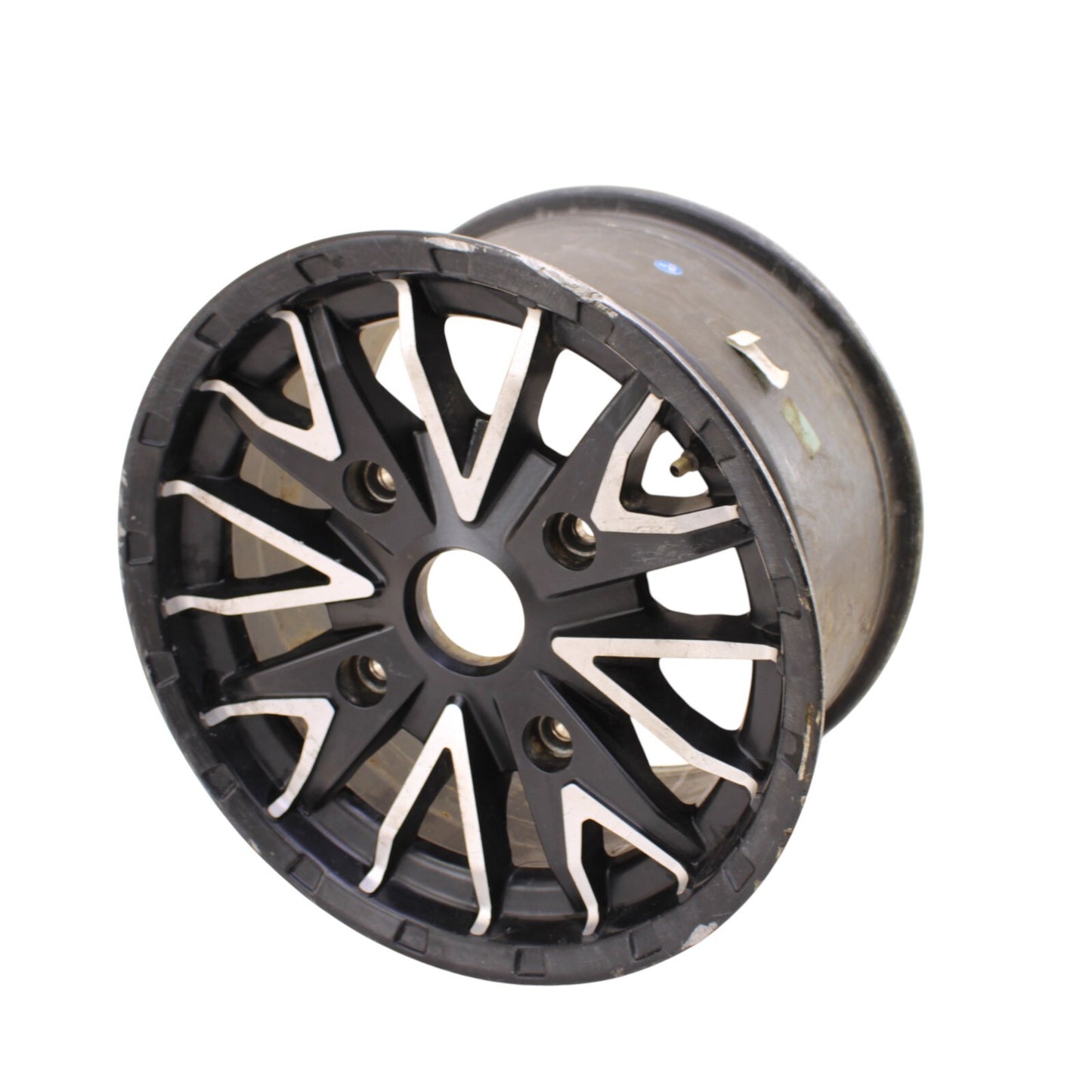 2016 - 2021 YAMAHA YXZ1000R REAR RIM BLACK WHEEL *BENT / DAMAGE*