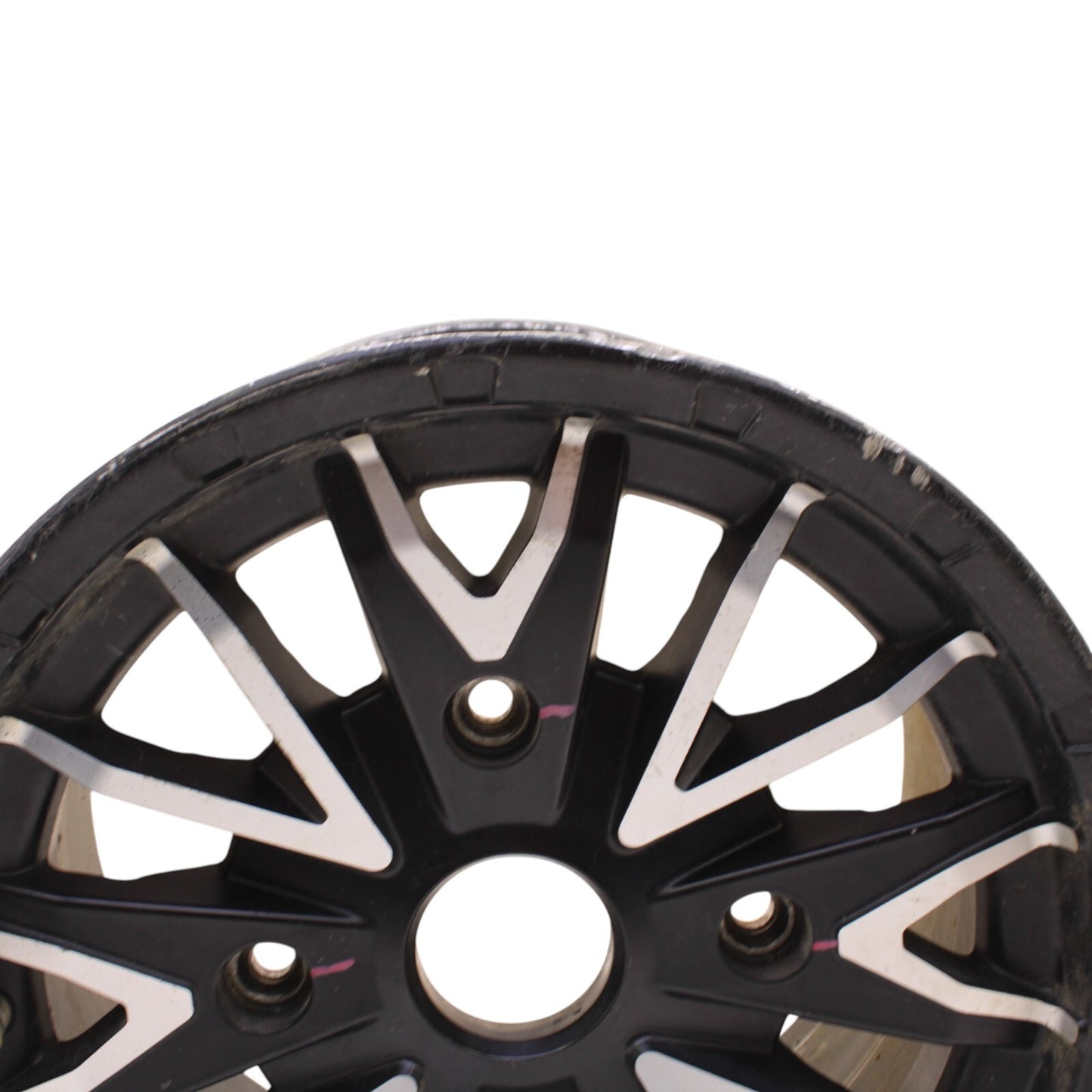 2016 - 2021 YAMAHA YXZ1000R REAR RIM BLACK WHEEL *BENT / DAMAGE*