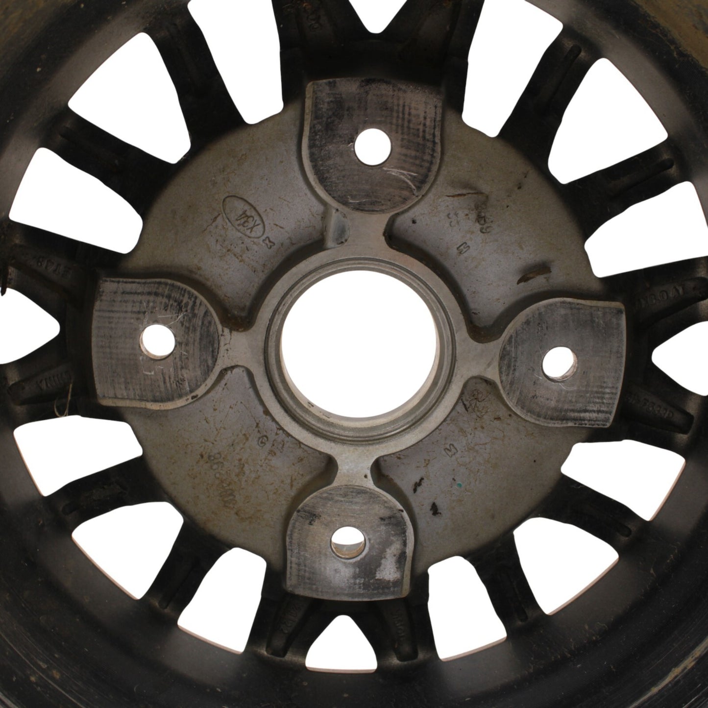 2016 - 2021 YAMAHA YXZ1000R REAR RIM BLACK WHEEL *BENT / DAMAGE*