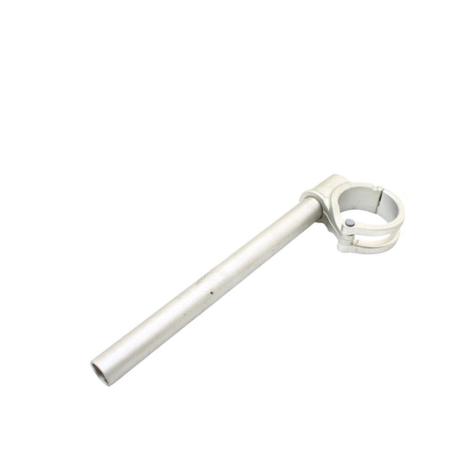 2018 - 2024 DUCATI PANIGALE V4 V4S LEFT CLIP ON HANDLEBAR STRAIGHT SILVER