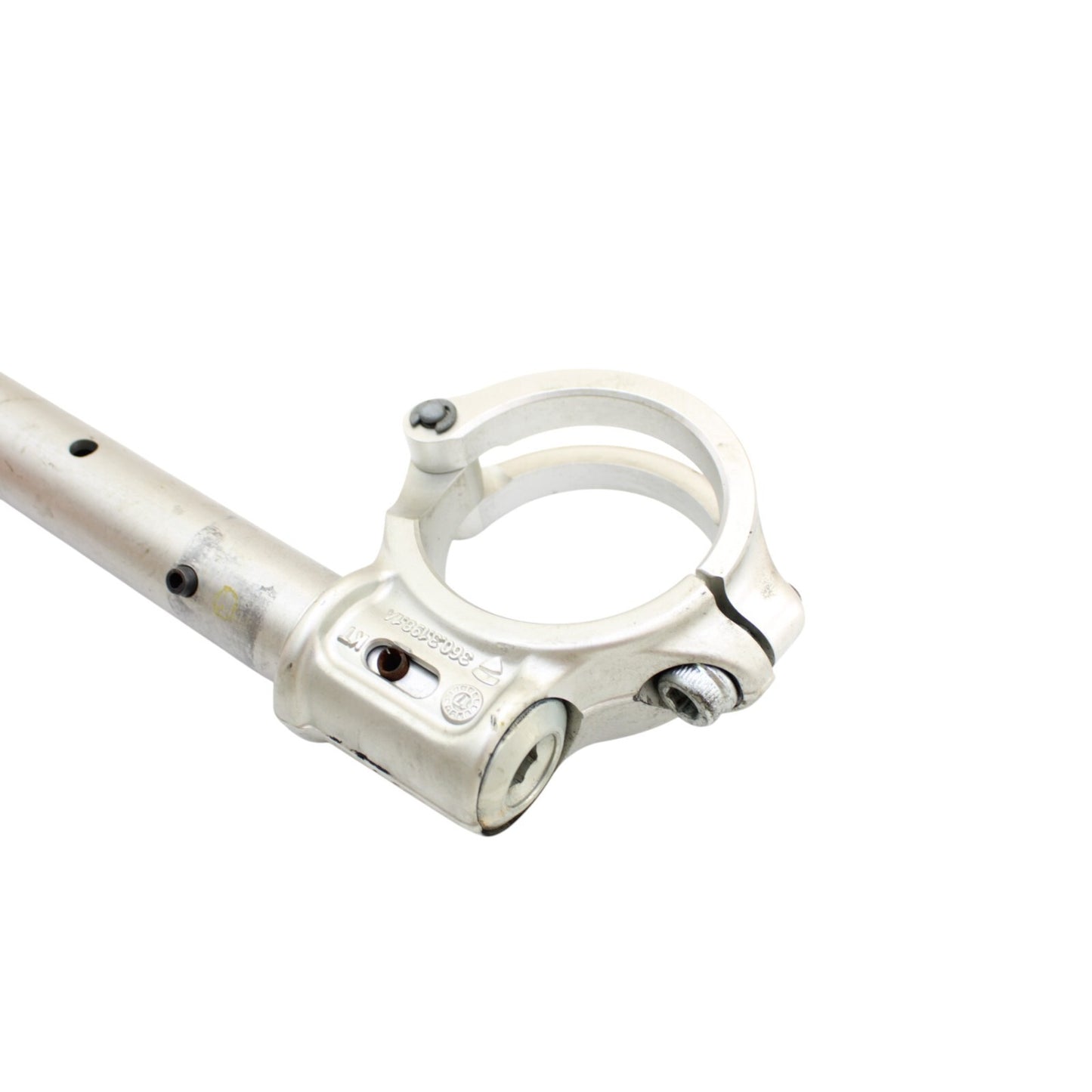2018 - 2024 DUCATI PANIGALE V4 V4S LEFT CLIP ON HANDLEBAR STRAIGHT SILVER