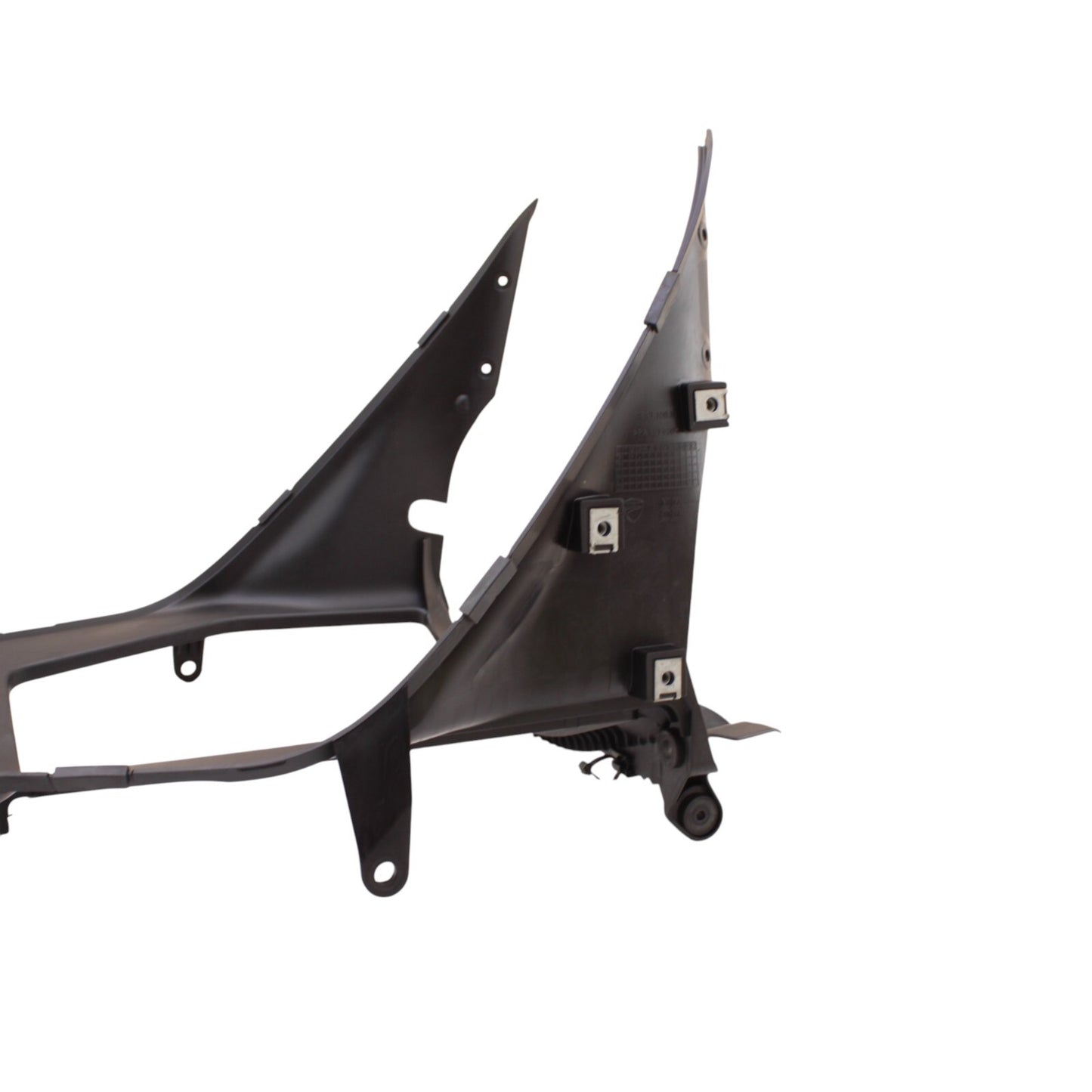 2018 - 2024 DUCATI PANIGALE V4 V4S RADIATOR SHROUD BLACK PLASTIC INNER STOCK