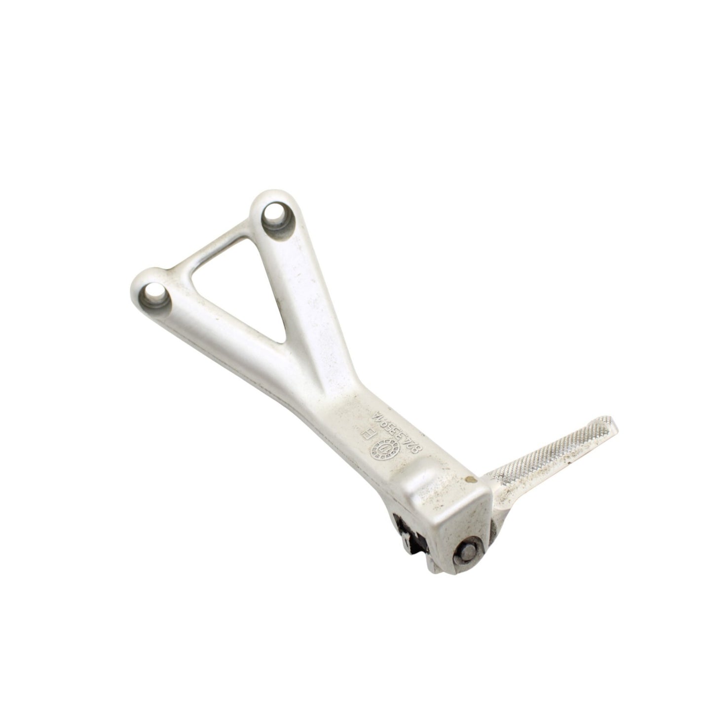 2018 - 2024 DUCATI PANIGALE V4 V4S PASSENGER PEGS BOLTS MOUNT SILVER BRACKET