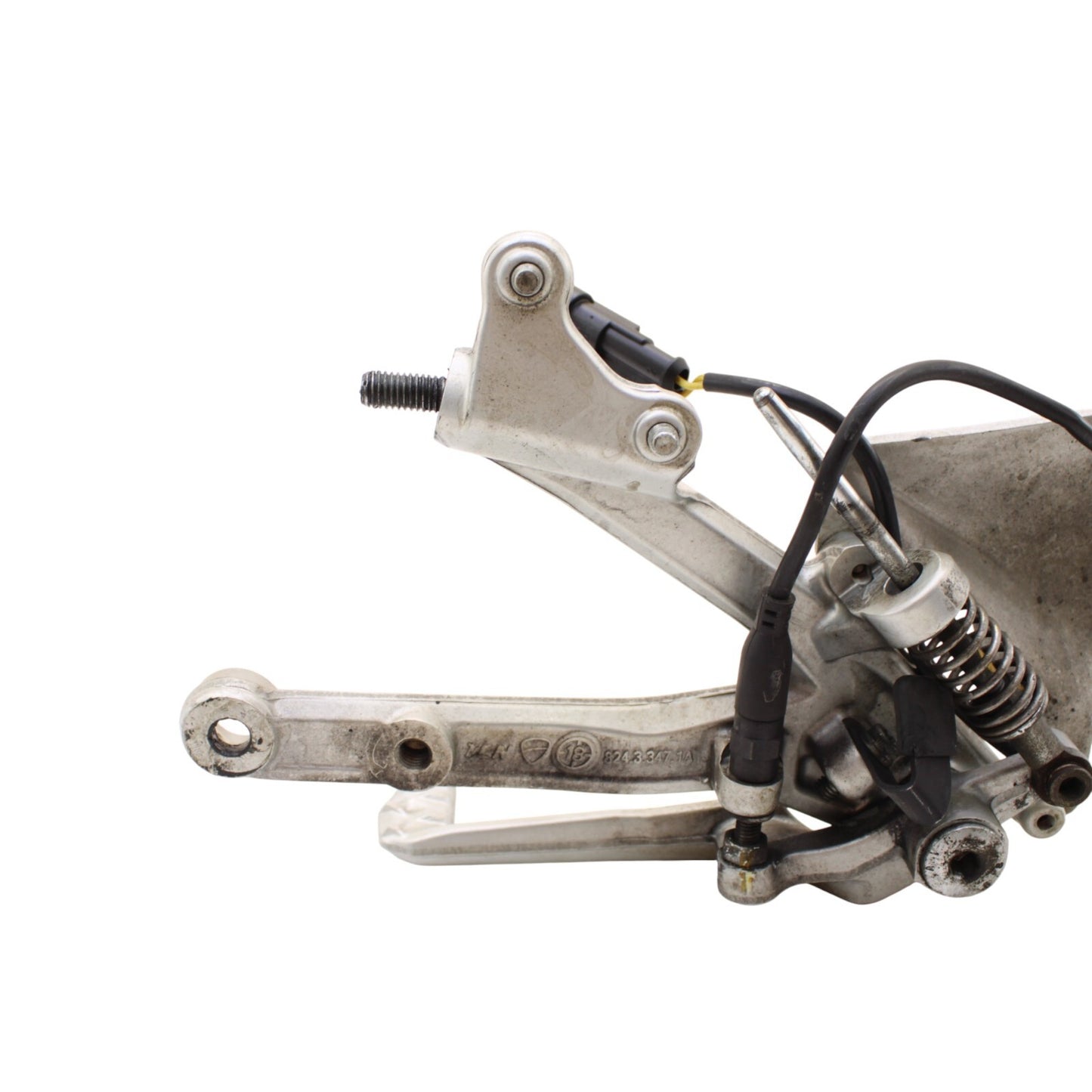 2018 - 2024 DUCATI PANIGALE RIGHT REARSET Foot Peg Brake Master Pedal SILVER