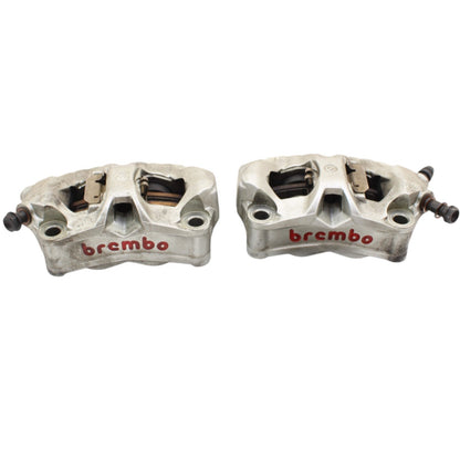 2018 - 2024 DUCATI PANIGALE V4 V4S FRONT BRAKE CLAIPERS BREMBO LEFT RIGHT SILVER