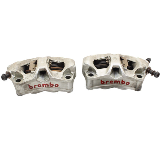 2018 - 2024 DUCATI PANIGALE V4 V4S FRONT BRAKE CLAIPERS BREMBO LEFT RIGHT SILVER
