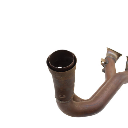 2018 - 2024 DUCATI PANIGALE V4 V4S HEADERS EXHAUST FRONT & REAR MANIFOLD SILVER