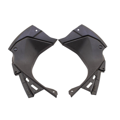 2019 - 2022 KAWASAKI NINJA ZX6R DASH FAIRING RIGHT LEFT INNER BLACK PLASTIC