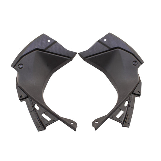 2019 - 2022 KAWASAKI NINJA ZX6R DASH FAIRING RIGHT LEFT INNER BLACK PLASTIC