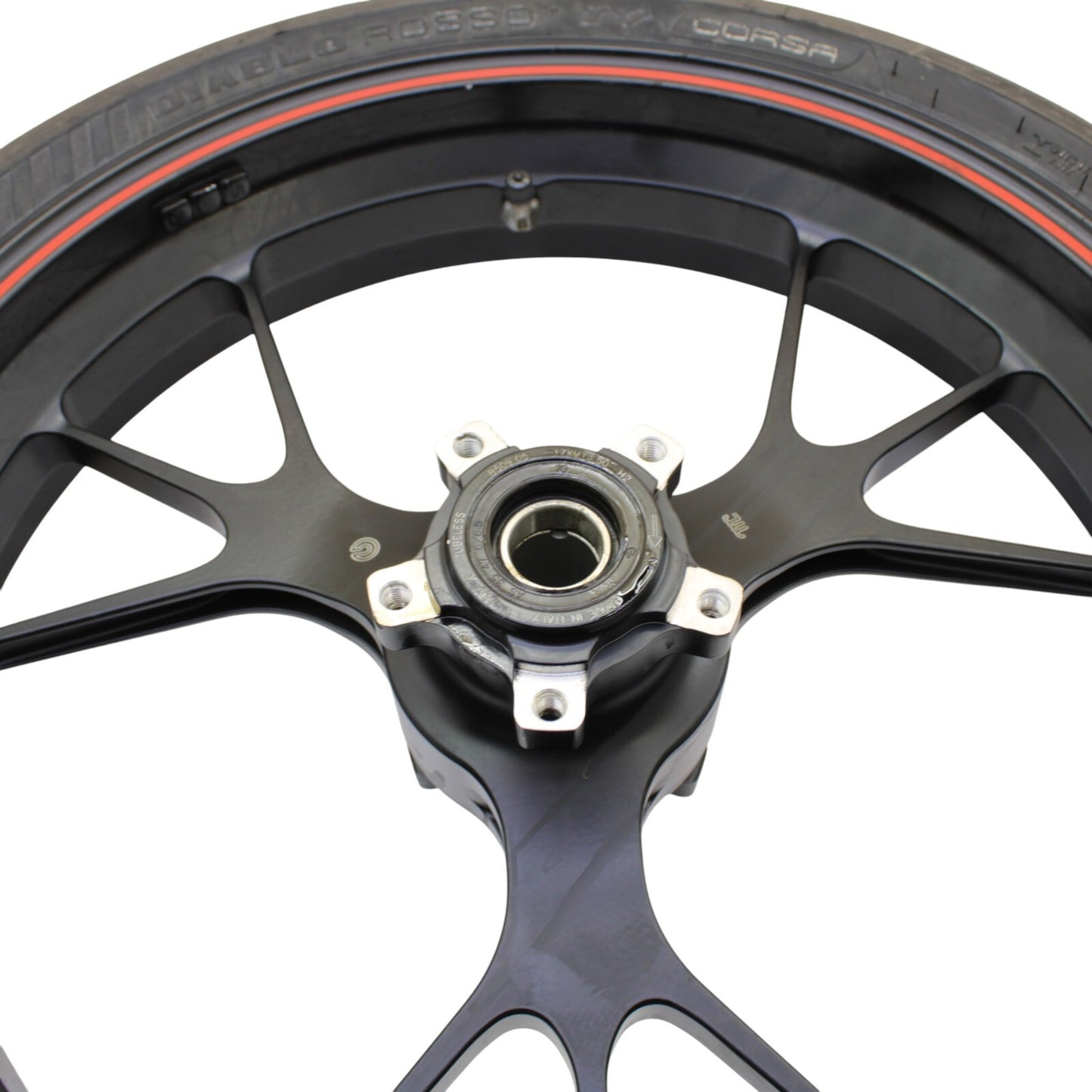 2018 - 2024 DUCATI PANIGALE V4 V4S FRONT WHEEL RIM W TIRE MARCHESINI FORGED